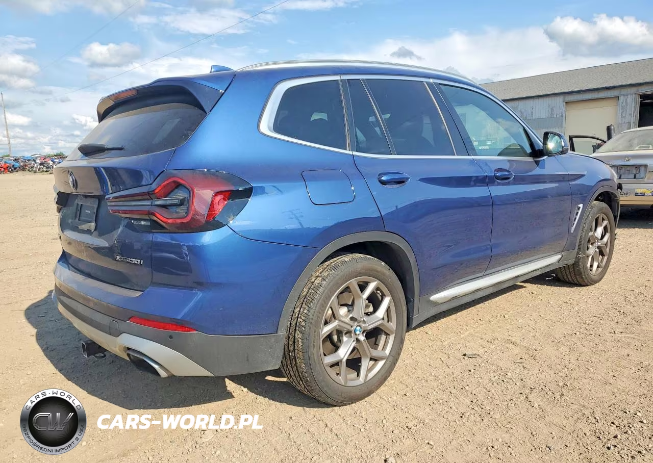 2022 BMW X3 xDrive30I VIN:5UX53DP00N9K66629 - 3
