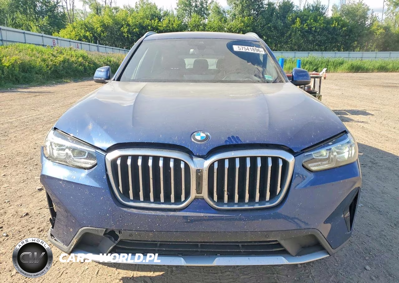 2022 BMW X3 xDrive30I VIN:5UX53DP00N9K66629 - 5