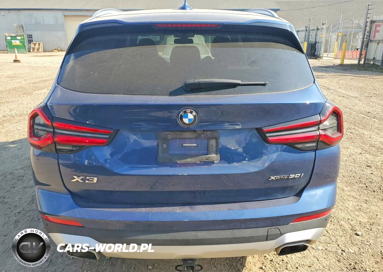 2022 BMW X3 xDrive30I VIN:5UX53DP00N9K66629 - 6