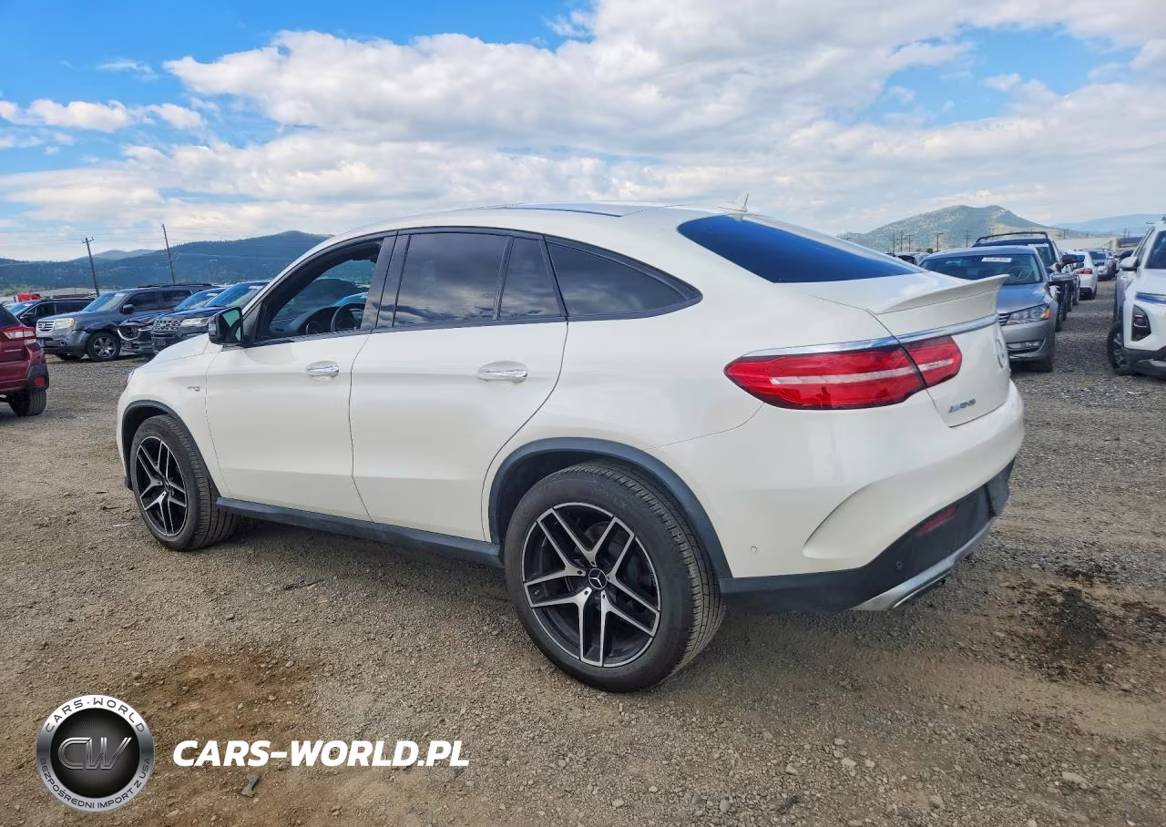 2017 Mercedes-Benz Gle Coupe 43 Amg VIN:4JGED6EB5HA073356 - 2