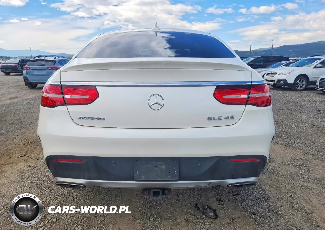 2017 Mercedes-Benz Gle Coupe 43 Amg VIN:4JGED6EB5HA073356 - 6