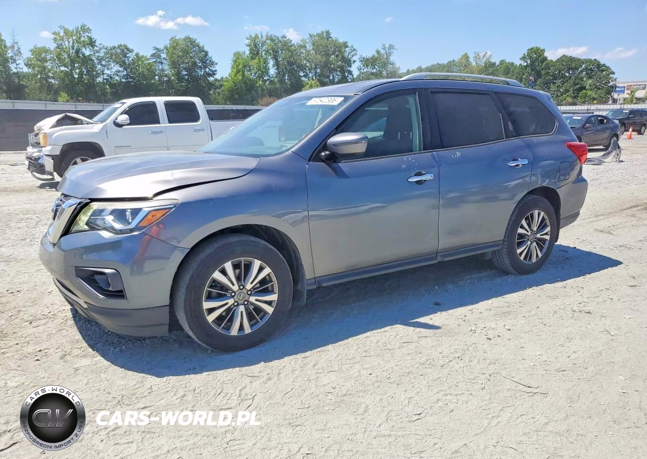 2018 Nissan Pathfinder Sv VIN:5N1DR2MM2JC631733 - 1