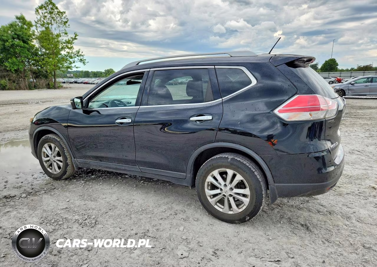 2015 Nissan Rogue Sv VIN:KNMAT2MVXFP588096 - 2