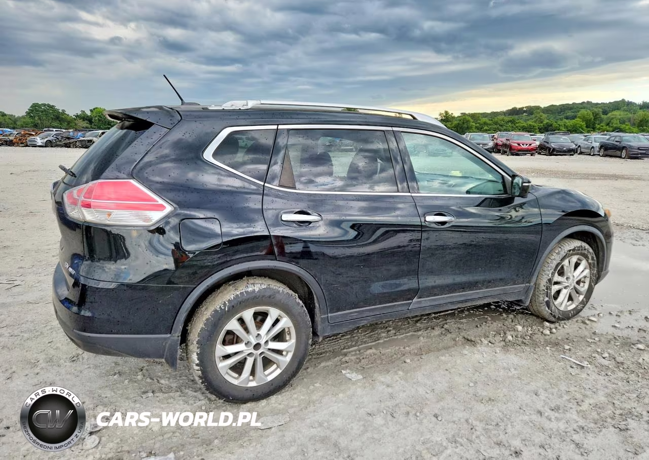 2015 Nissan Rogue Sv VIN:KNMAT2MVXFP588096 - 3