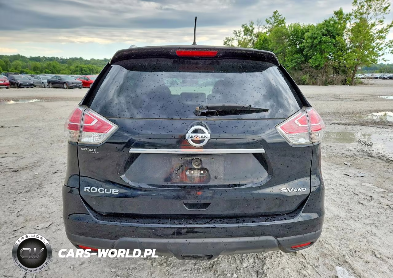 2015 Nissan Rogue Sv VIN:KNMAT2MVXFP588096 - 6