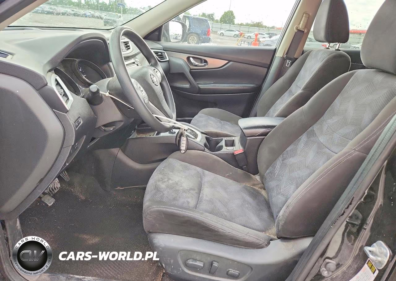 2015 Nissan Rogue Sv VIN:KNMAT2MVXFP588096 - 7