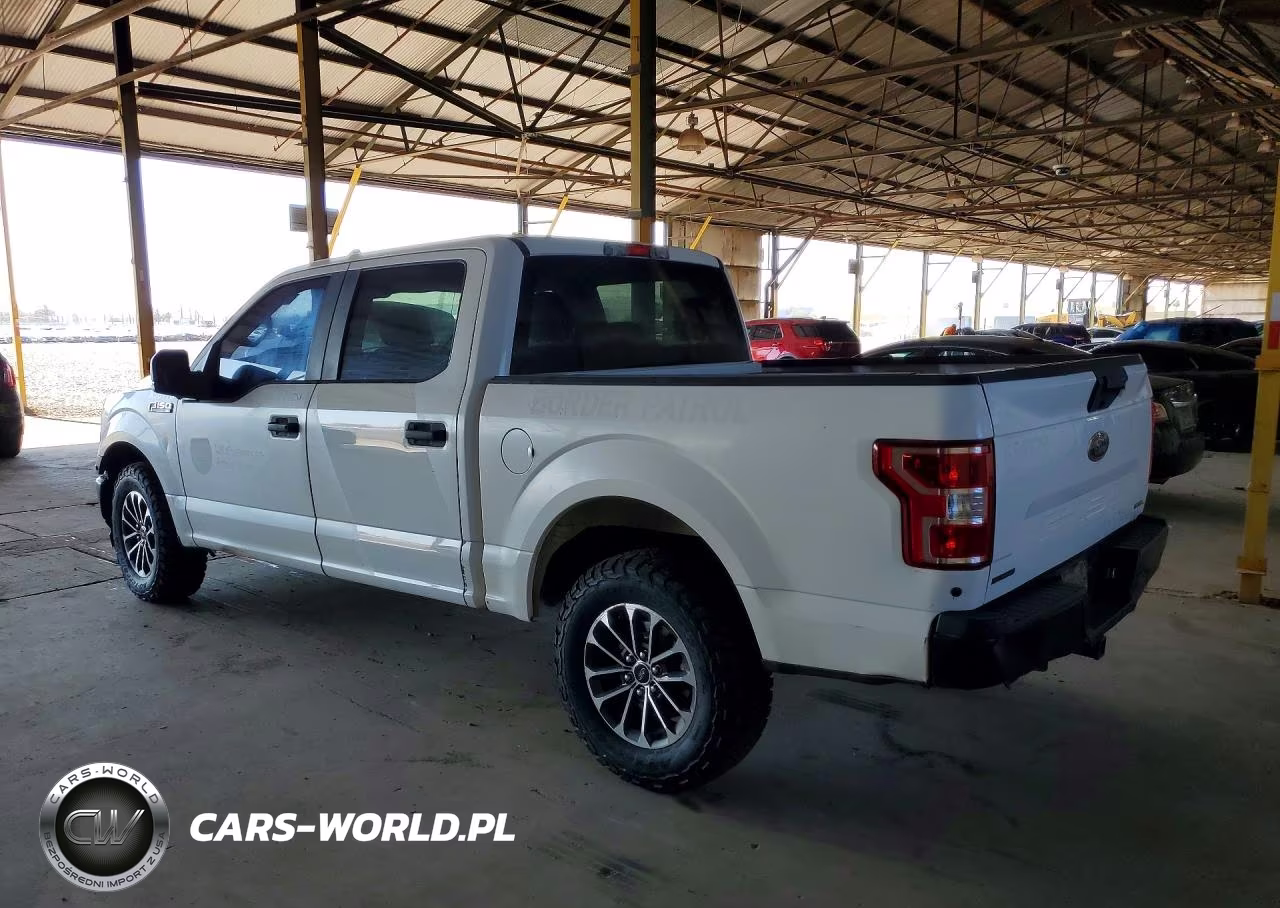 2019 Ford F150 Police Responder VIN:1FTEW1P46KKC25243 - 2