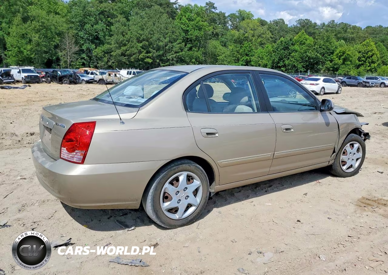 2006 Hyundai Elantra Gls VIN:KMHDN46D36U363720 - 3