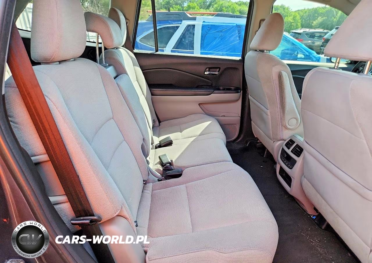 2017 Honda Pilot Ex VIN:5FNYF6H38HB017371 - 11