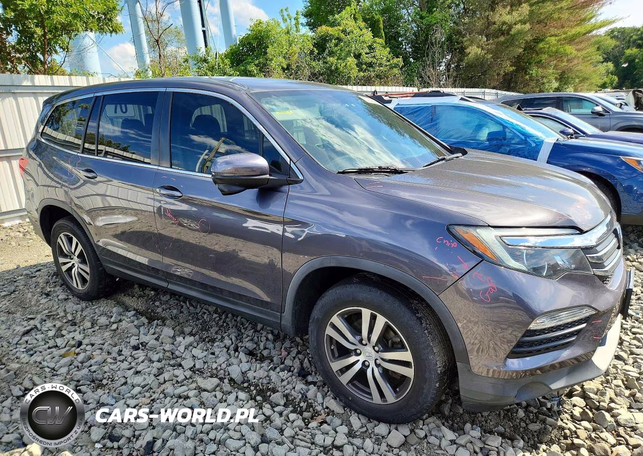 2017 Honda Pilot Ex VIN:5FNYF6H38HB017371 - 4