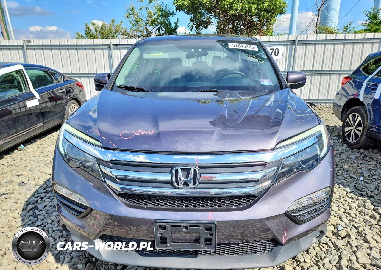 2017 Honda Pilot Ex VIN:5FNYF6H38HB017371 - 5