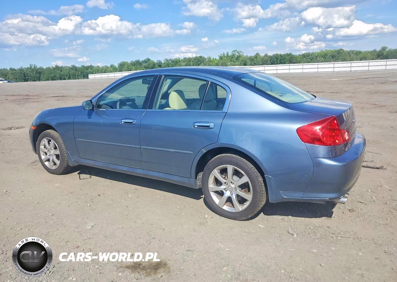 2006 Infiniti G35 X VIN:JNKCV51F86M609383 - 2