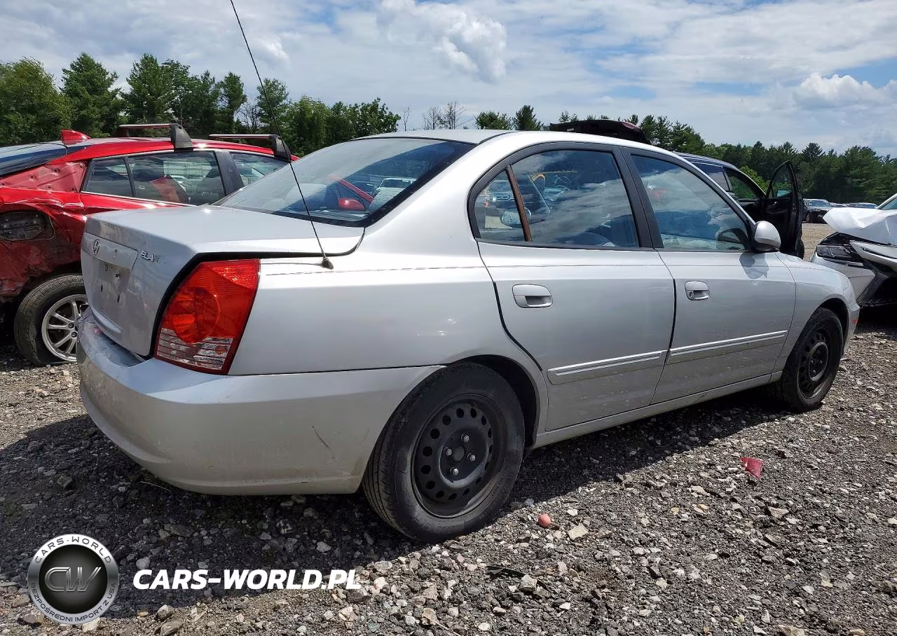 2006 Hyundai Elantra Gls VIN:KMHDN46D16U378443 - 3