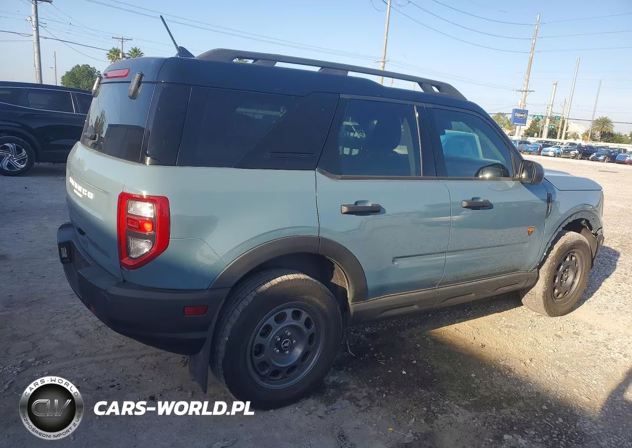 2022 Ford Bronco Sport Badlands VIN:3FMCR9D93NRD43484 - 3