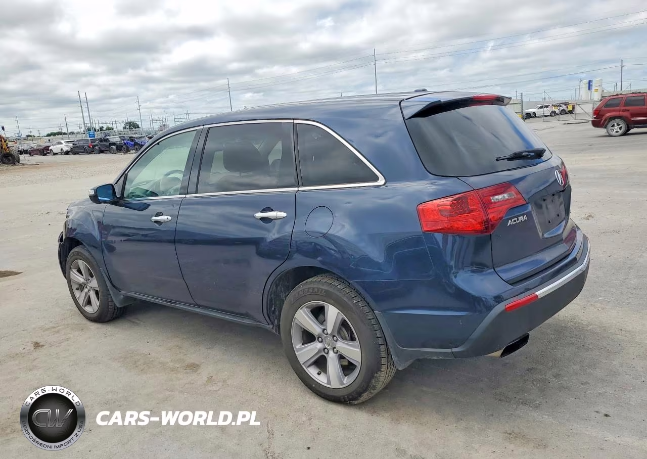 2012 Acura Mdx VIN:2HNYD2H29CH540692 - 2