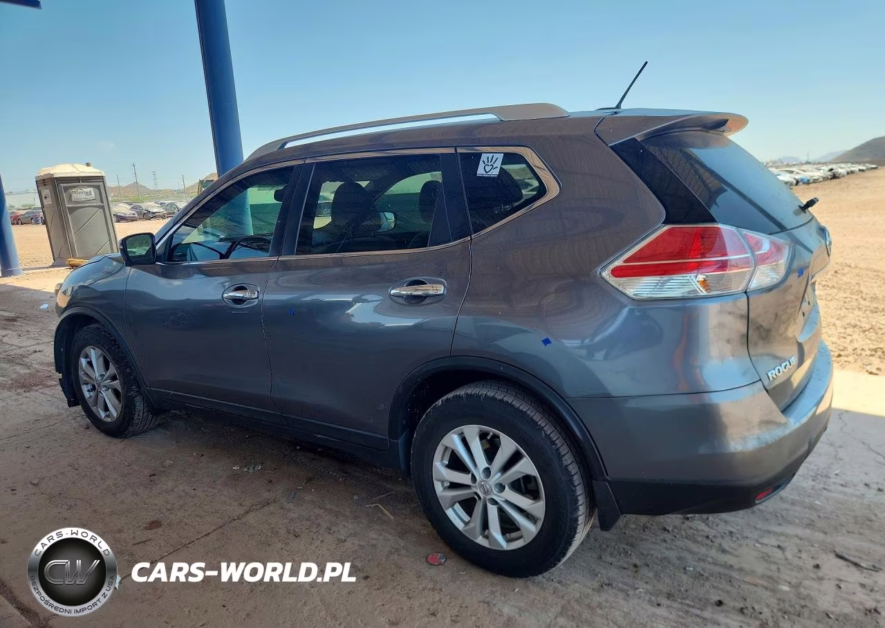 2015 Nissan Rogue Sv VIN:KNMAT2MTXFP503899 - 2