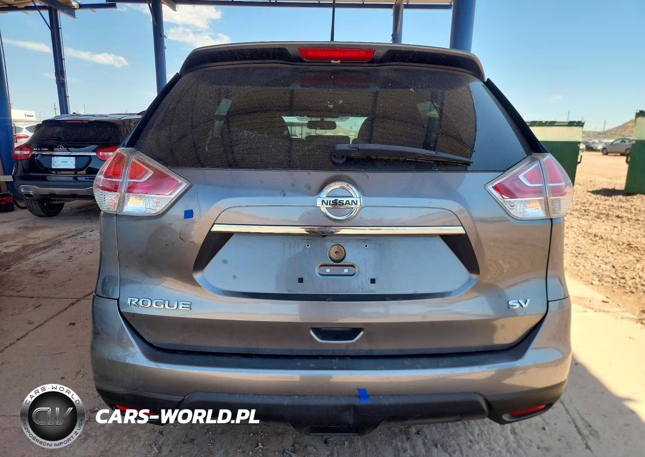 2015 Nissan Rogue Sv VIN:KNMAT2MTXFP503899 - 6