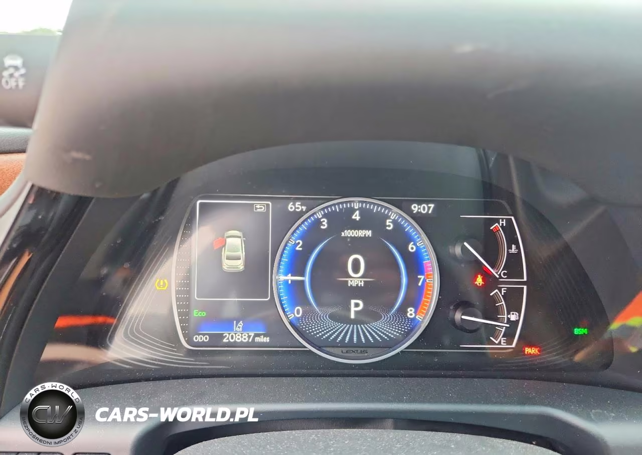 2023 Lexus Es 350 Luxury VIN:58AEZ1B17PU148290 - 9