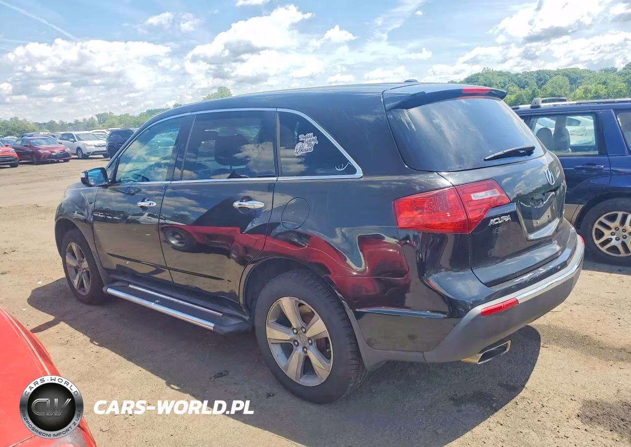 2011 Acura Mdx VIN:2HNYD2H22BH504308 - 2