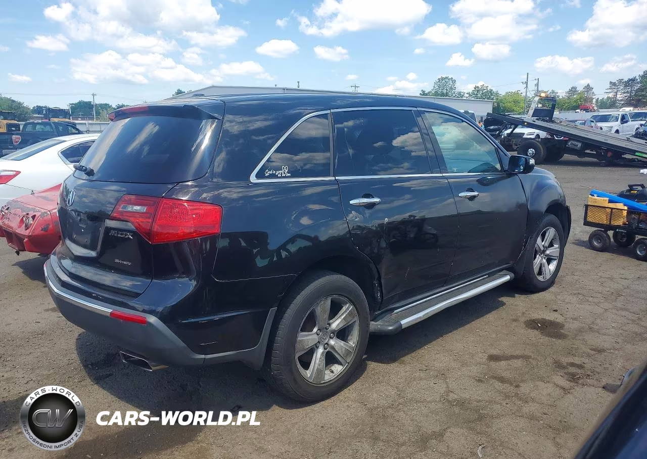 2011 Acura Mdx VIN:2HNYD2H22BH504308 - 3