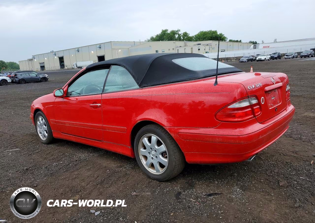 2001 Mercedes-Benz Clk 320 VIN:WDBLK65G61T074893 - 2