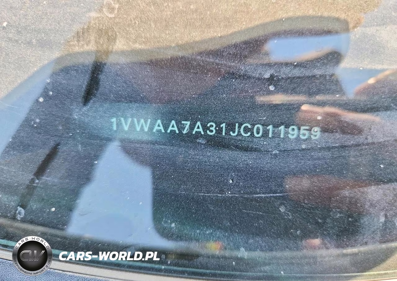 2018 Volkswagen Passat S VIN:1VWAA7A31JC011959 - 13