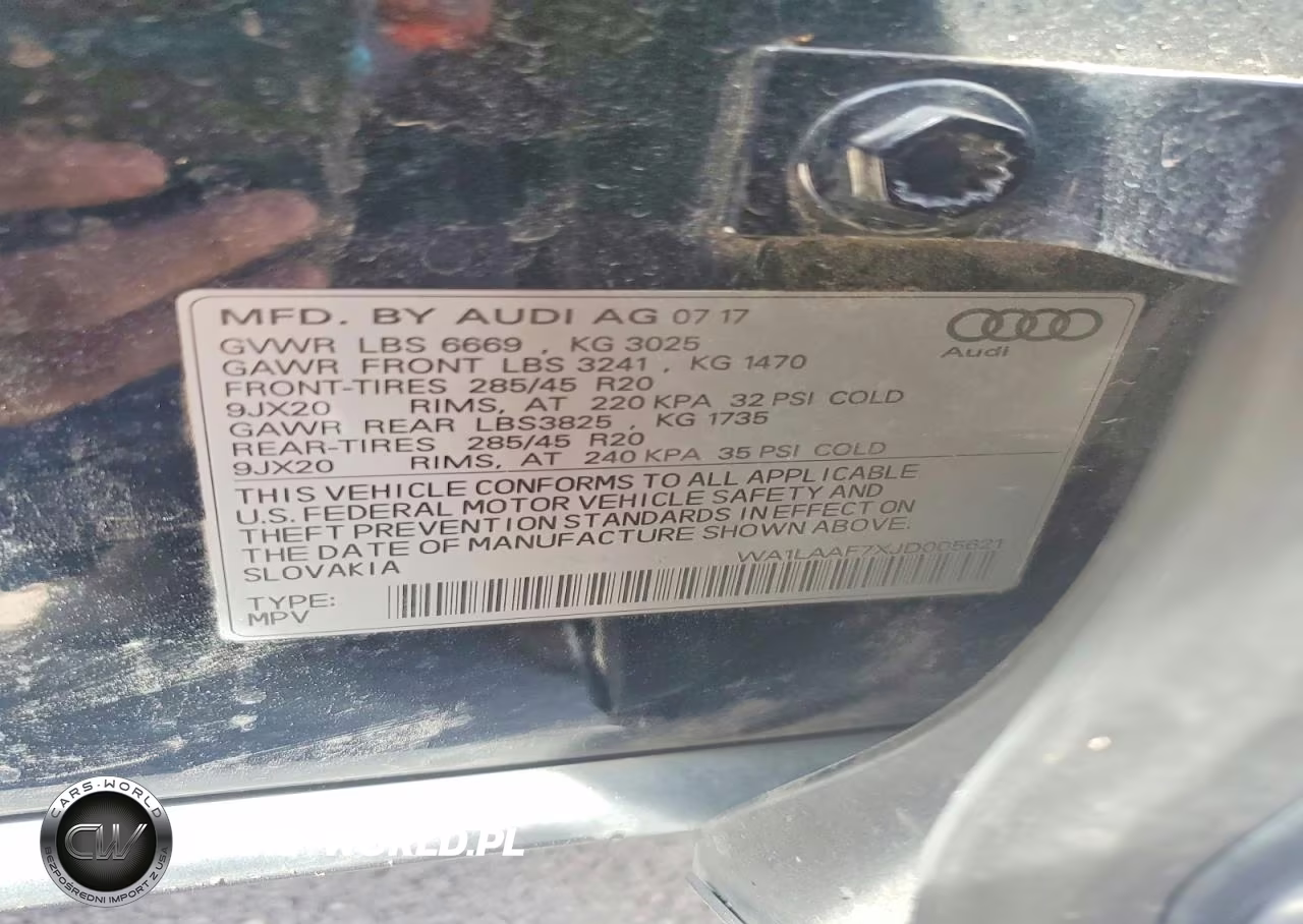 2018 Audi Q7 Premium Plus VIN:WA1LAAF7XJD005621 - 13