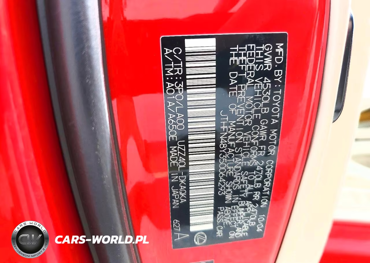 2005 Lexus Sc 430 VIN:JTHFN48Y350064293 - 12