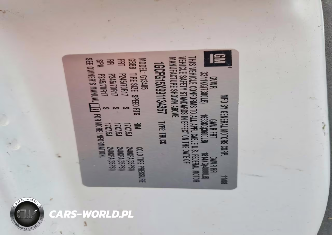 2009 Chevrolet Express G1500 VIN:1GCFG15X991134367 - 13