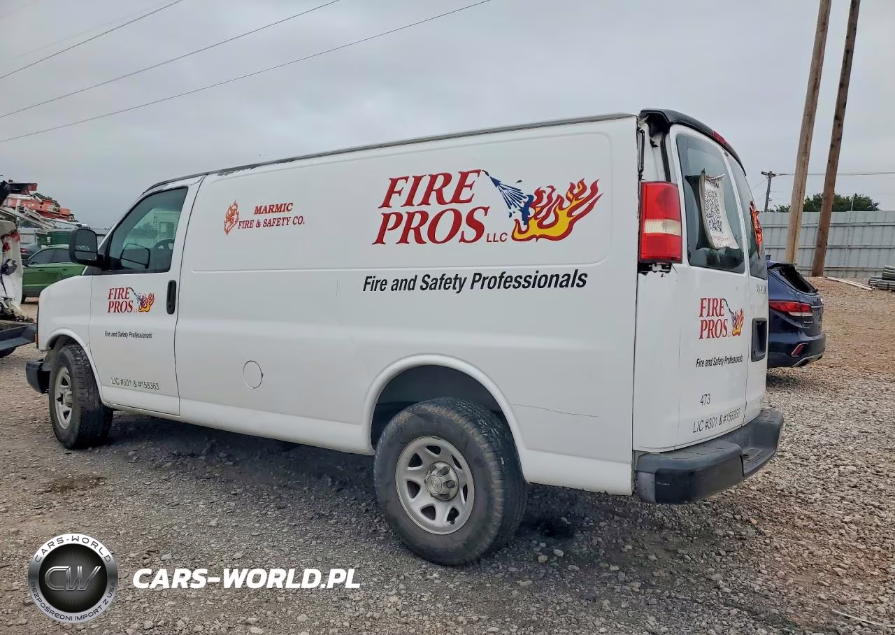 2009 Chevrolet Express G1500 VIN:1GCFG15X991134367 - 2
