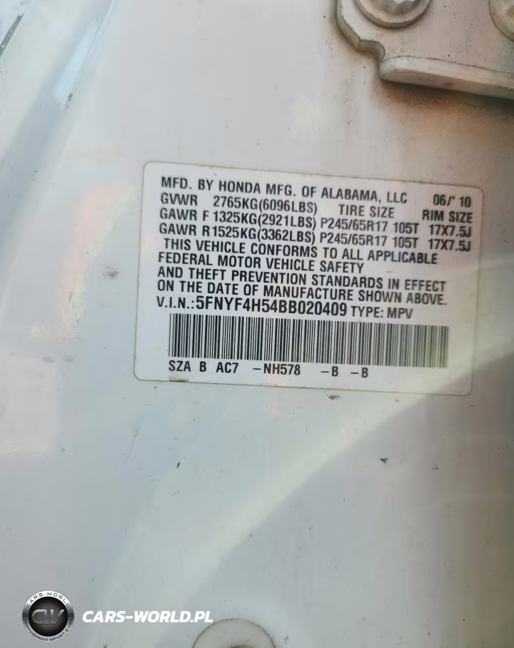2011 Honda Pilot Exl VIN:5FNYF4H54BB020409 - 13