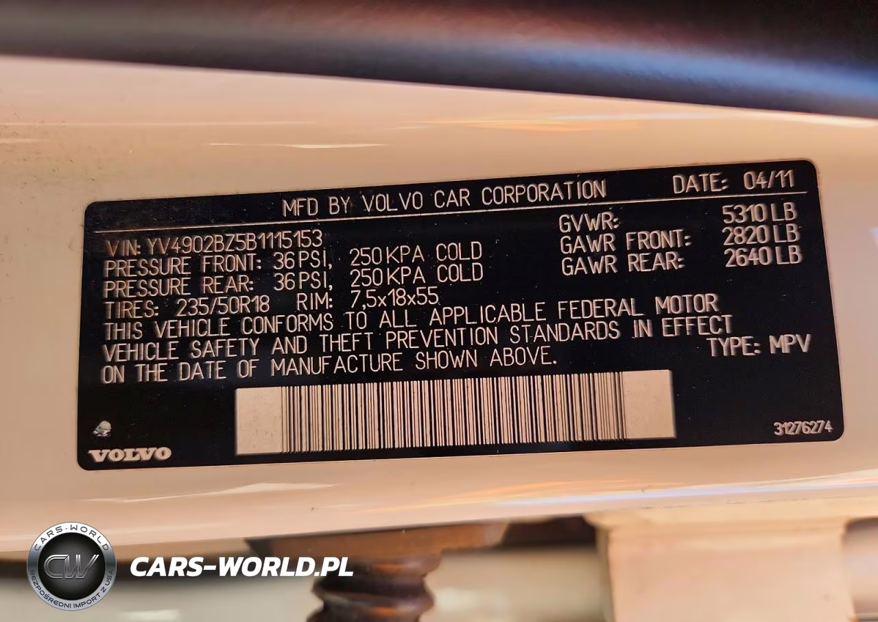 2011 Volvo Xc70 T6 VIN:YV4902BZ5B1115153 - 13