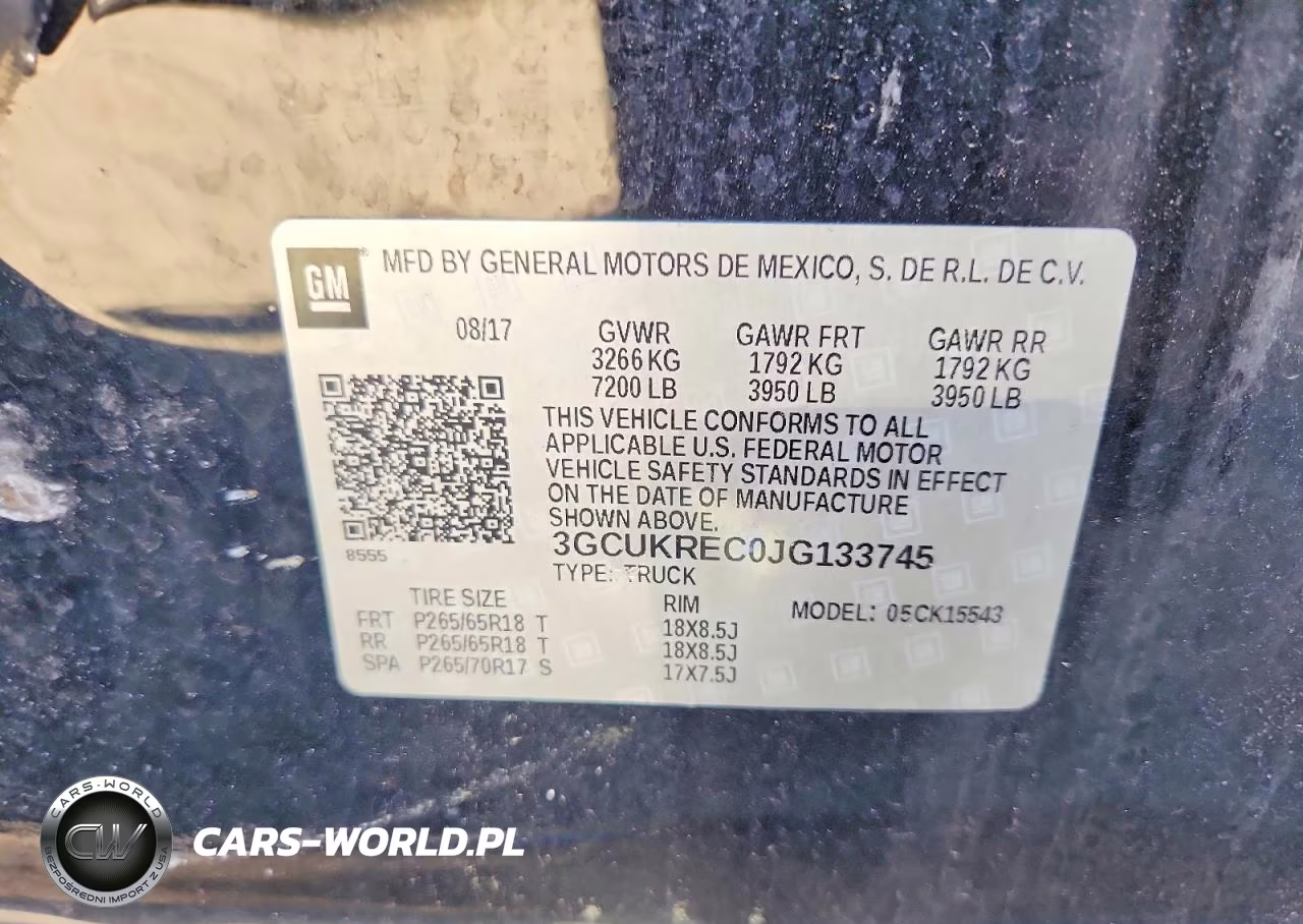 2018 Chevrolet Silverado K1500 Lt VIN:3GCUKREC0JG133745 - 12