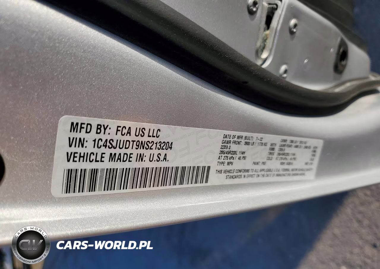 2022 Jeep Wagoneer Series Iii 4X2 VIN:1C4SJUDT9NS213204 - 13