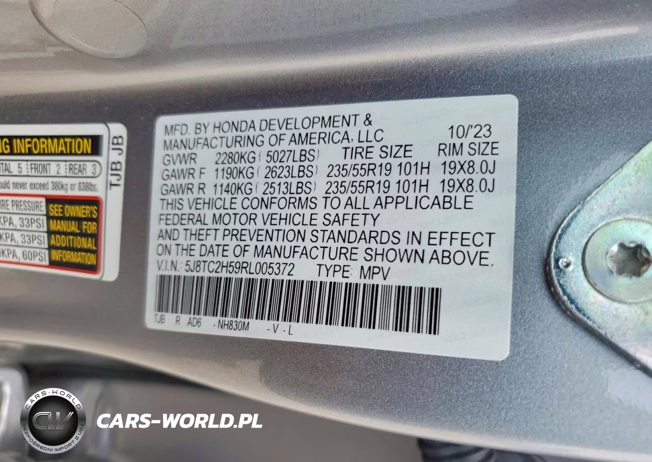 2024 Acura Rdx Technology VIN:5J8TC2H59RL005372 - 14