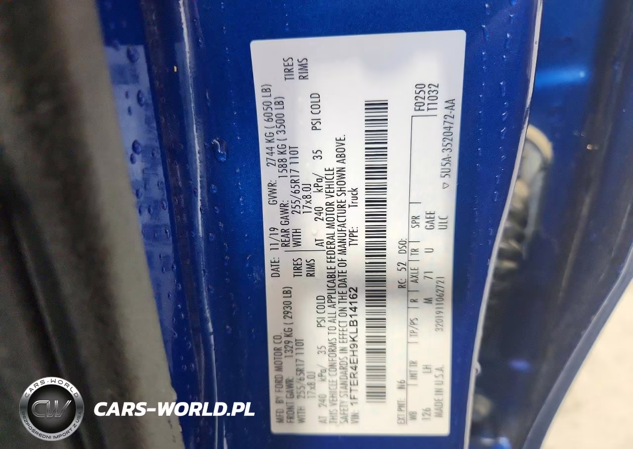 2019 Ford Ranger Xl VIN:1FTER4EH9KLB14162 - 12