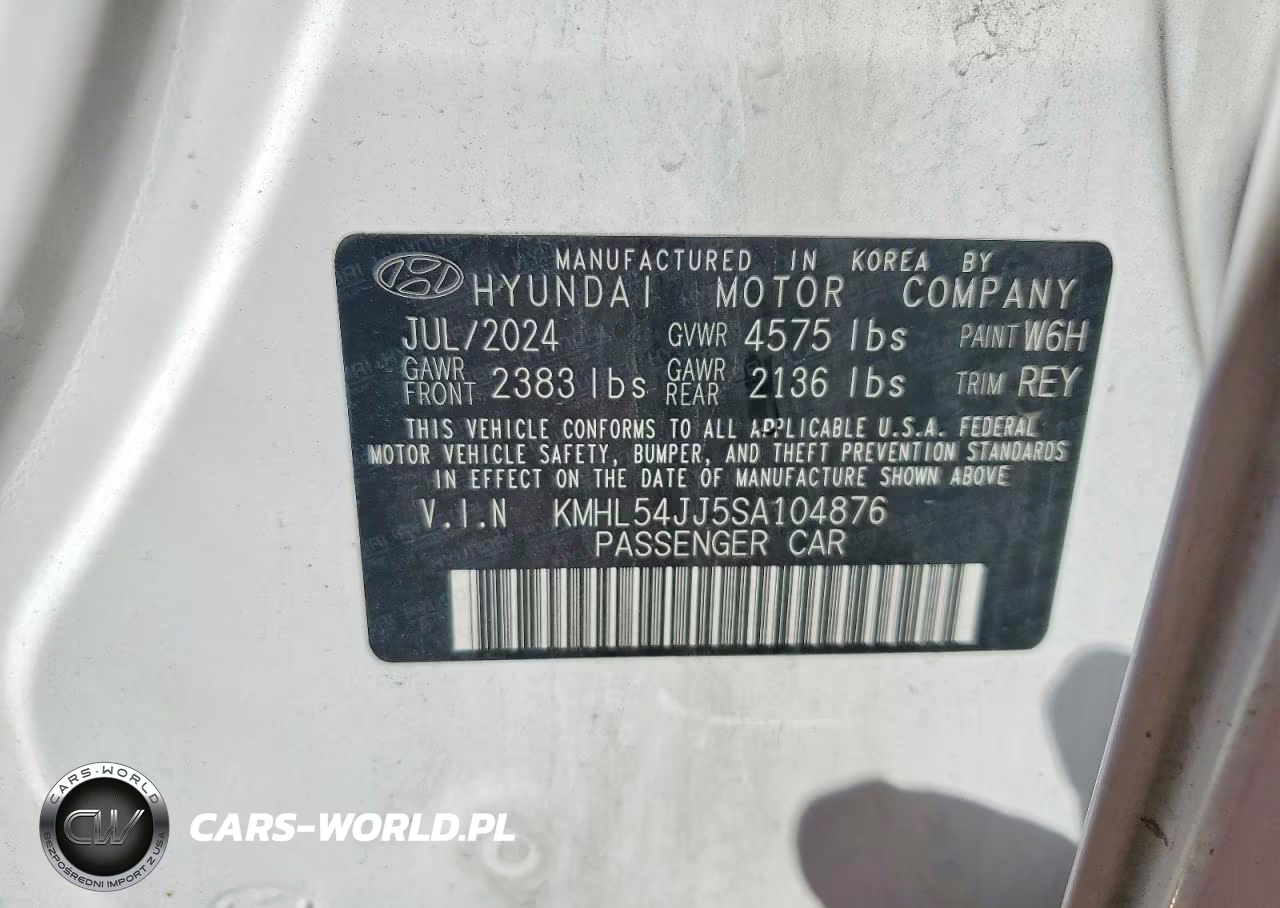 2025 Hyundai Sonata Hybrid Limited VIN:KMHL54JJ5SA104876 - 12
