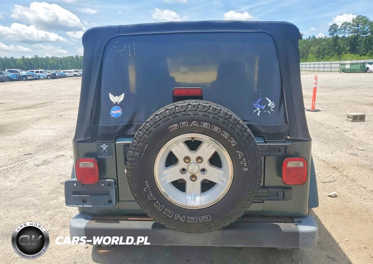2004 Jeep Wrangler - Tj Sahara VIN:1J4FA59S64P768436 - 6
