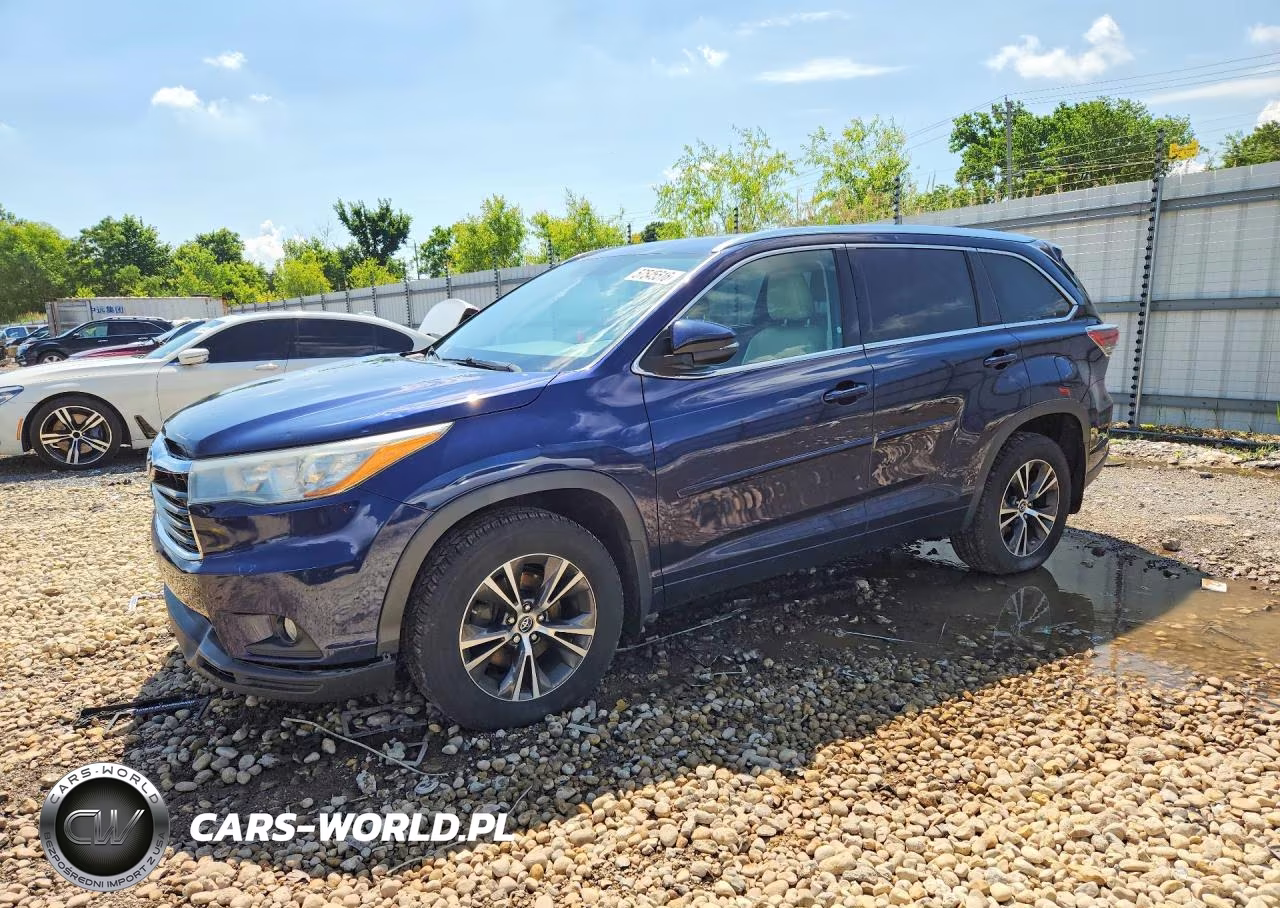2016 Toyota Highlander Xle