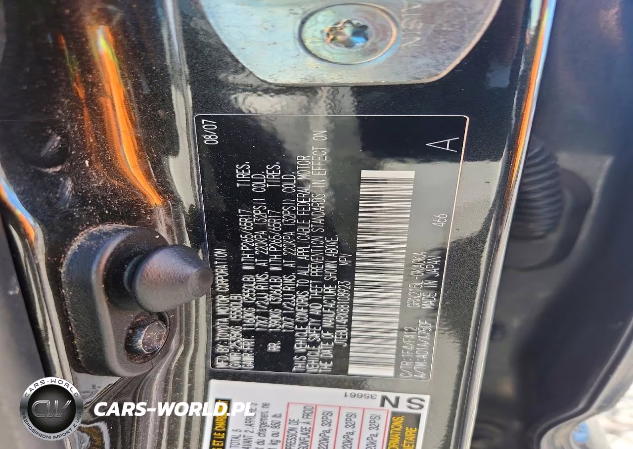 2008 Toyota 4Runner Sr5 VIN:JTEBU14RX88108923 - 12