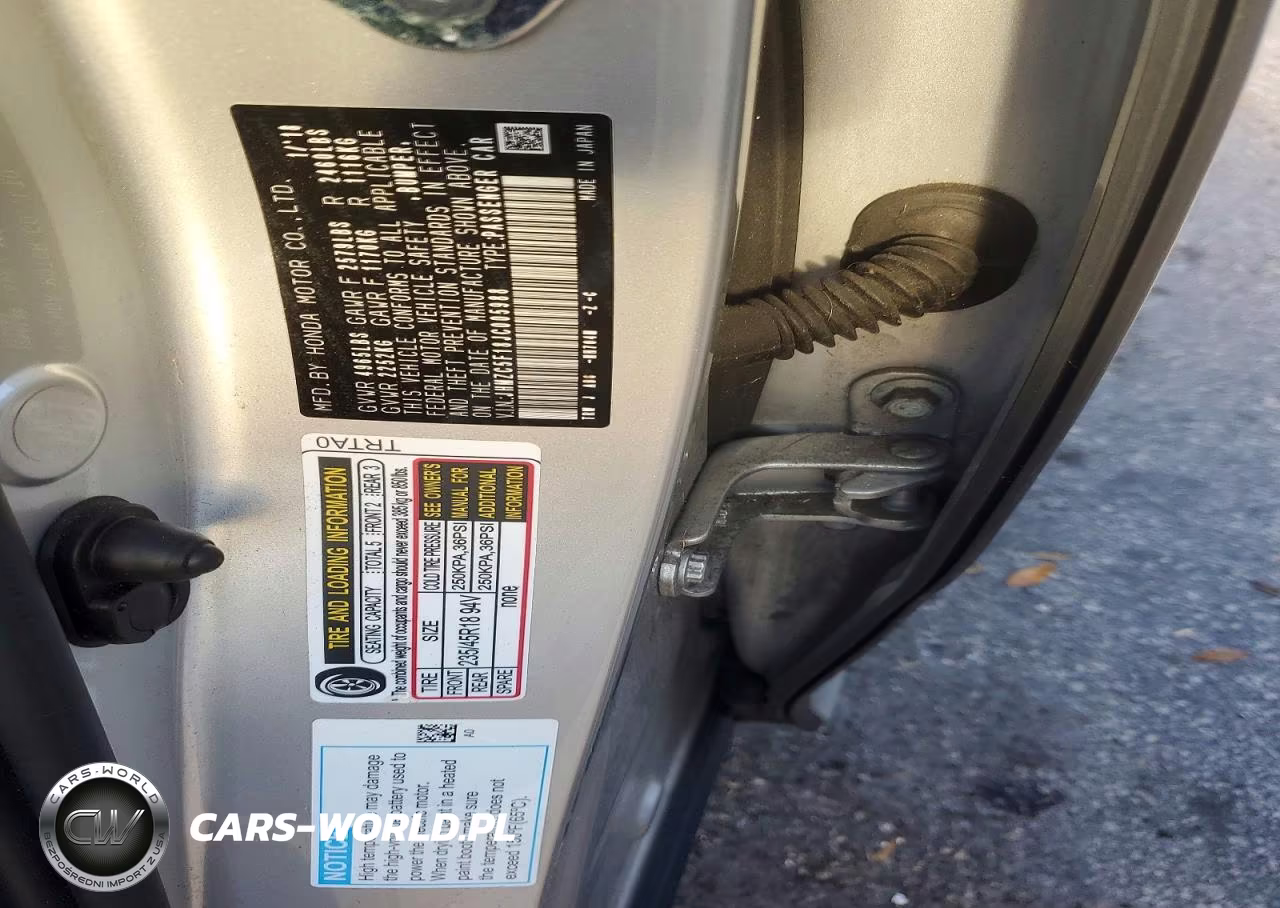 2018 Honda Clarity VIN:JHMZC5F18JC005988 - 13