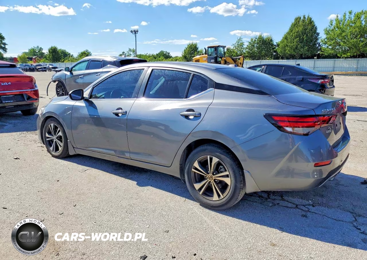 2021 Nissan Sentra Sv VIN:3N1AB8CV7MY302999 - 2
