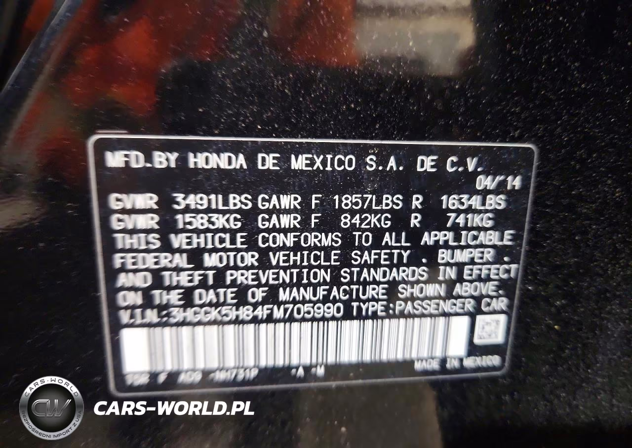 2015 Honda Fit Ex VIN:3HGGK5H84FM705990 - 12