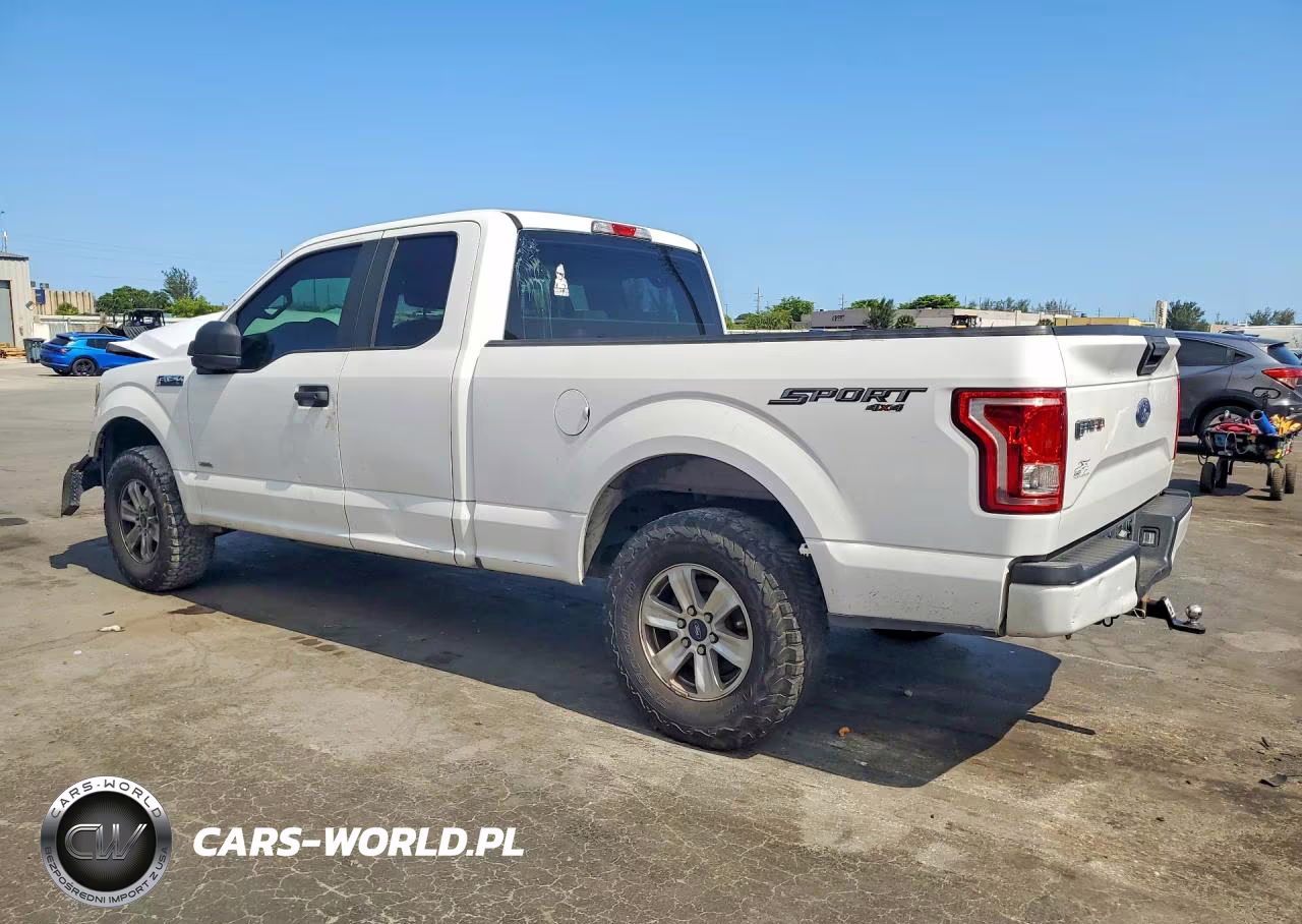 2017 Ford F150 Super Cab VIN:1FTEX1EP8HKC10486 - 2