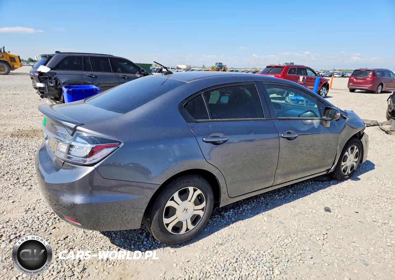 2013 Honda Civic Hybrid VIN:19XFB4F26DE000926 - 3