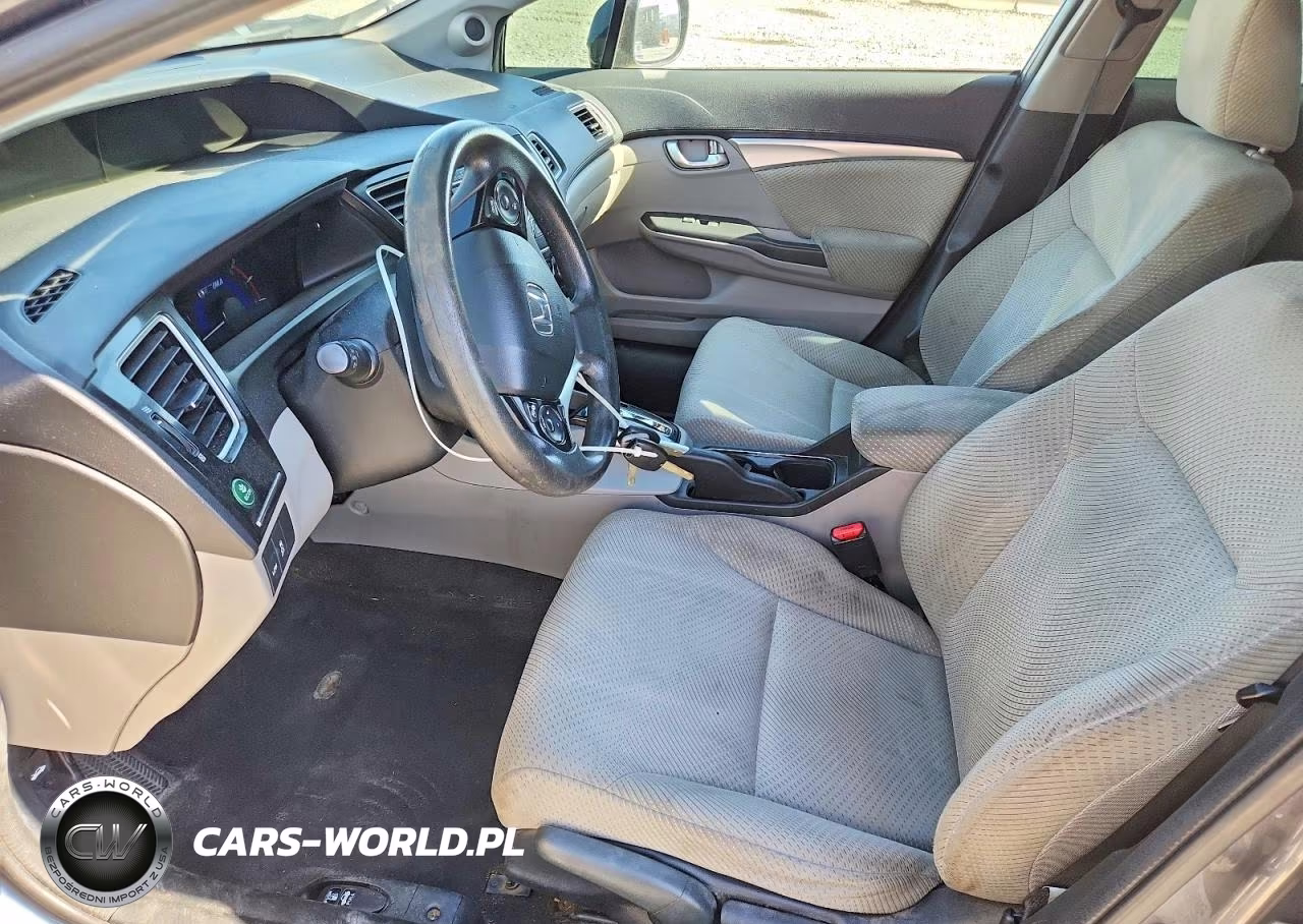 2013 Honda Civic Hybrid VIN:19XFB4F26DE000926 - 7