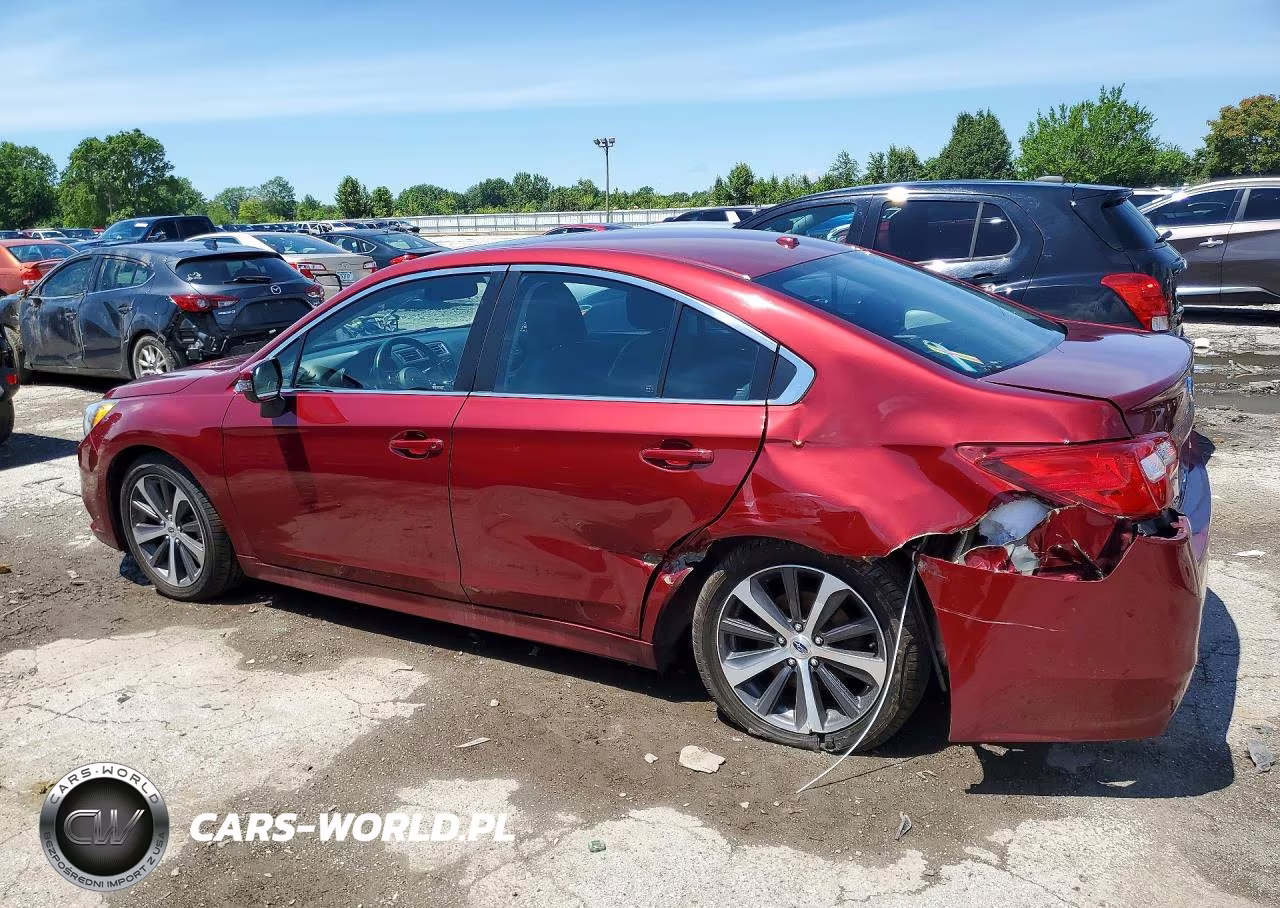 2015 Subaru Legacy 2.5I Limited VIN:4S3BNBN66F3051772 - 2