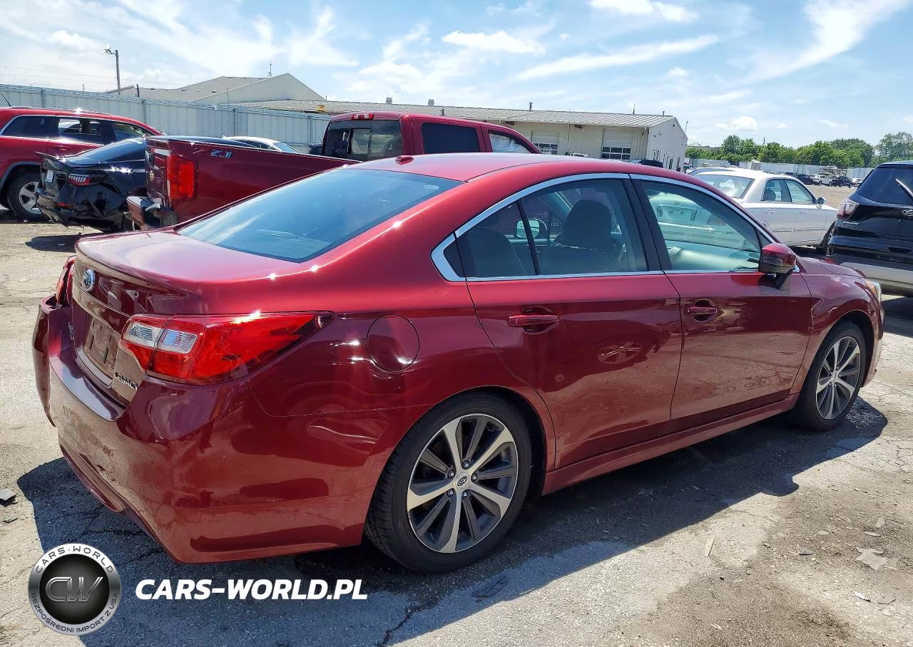 2015 Subaru Legacy 2.5I Limited VIN:4S3BNBN66F3051772 - 3