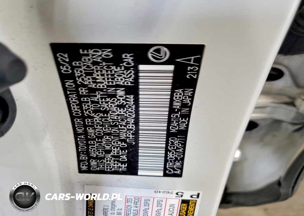 2022 Lexus Ux 250H Base VIN:JTHP9JBH4N2062444 - 14