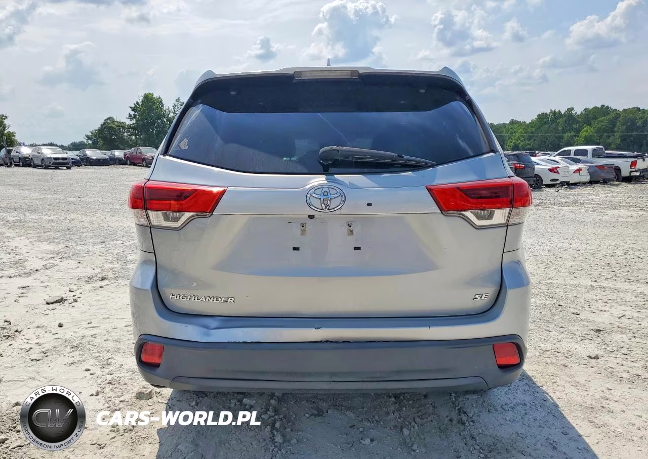 2017 Toyota Highlander Se VIN:5TDKZRFH4HS517701 - 6